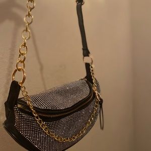 Black handbag
